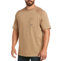Ariat Mens 10035008 Rebar Cotton Strong T-Shirt - Khaki 3X-Large Regular