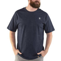 Jack Rivet Mens JR1039 Stockton Graphic Short Sleeve T-Shirt - Navy Heather X-Large Regular