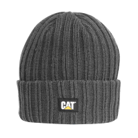 CAT Mens W01443 Rib Watch Cap - Graphite One Size Fits All