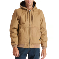 Timberland PRO Mens A1VB4 Gritman Canvas Hooded Jacket - Dark Wheat X-Large Regular