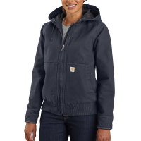 Carhartt  104053 Women's WJ130 Washed Duck Active Jac - Navy X-Large Plus