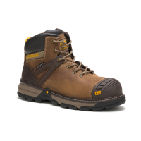CAT  P91218 Excavator Superlite Waterproof Nano Toe Work Boot - Dark Beige 14 M