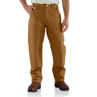 Carhartt | Men's B01 Factory 2nd Double Front Work Pant | Carhartt Brown | 28W x 30L | Loose-Original Fit | 100% Cotton Duck | 12 Ounce | Dungarees