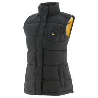 CAT  1320057 Women's Arctic Zone Vest - Black/Yellow X-Small Regular