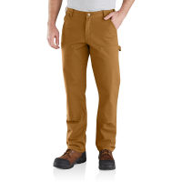 Carhartt Mens 103334 Factory 2nd Rugged Flex Relaxed Fit Double Front Pant - Carhartt Brown 32W x 30L
