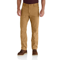 Carhartt Mens 102802 Factory 2nd Rugged Flex Rigby Double Front Pant - Hickory 32W x 34L