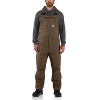 Carhartt Mens 105004 Super Dux Relaxed Fit Insulated Bib Overall - Coffee 3X-Large Tall
