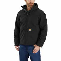 Carhartt Mens 105001 Super Dux Relaxed Fit Sherpa-Lined Active Jac - Black Large Regular