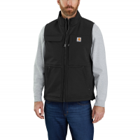 Carhartt Mens 104999 Super Dux Relaxed Fit Sherpa-Lined Vest - Black 2X-Large Tall