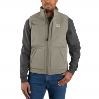 Carhartt Mens 104999 Super Dux Relaxed Fit Sherpa-Lined Vest - Greige X-Large Tall
