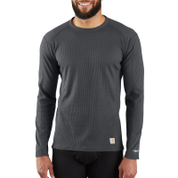 Carhartt Mens MBL113 Base Force Midweight Base Layer Classic Crew - Shadow 2X-Large Tall