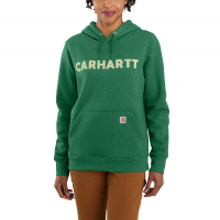 Carhartt  105194 Relaxed Fit Midweight Logo Graphic Sweatshirt - North Woods Heather X-Small Regular