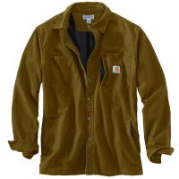 Carhartt Mens 102851 Rugged Flex Rigby Long Sleeve Shirt Jac - Oiled Walnut Small Regular