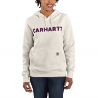 Carhartt  105194 Relaxed Fit Midweight Logo Graphic Sweatshirt - Malt Large Regular