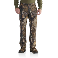 Carhartt Mens 102288 Factory 2nd Rugged Flex Rigby Camo Relaxed Fit Pant - Realtree Xtra 33W x 30L