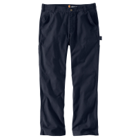 Carhartt Mens 103279 Rugged Flex Relaxed Fit Duck Dungaree - Navy 30W x 32L
