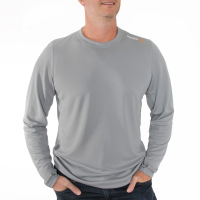 Timberland PRO Men's A1128 Closeout Wicking Good Long Sleeve T-Shirt - Wild Dove Small Regular