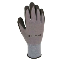 Carhartt Mens GN0784M Foam Latex Glove - Gray Small