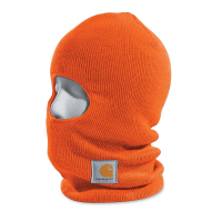 Carhartt Mens A161 Closeout Face Mask - Bright Orange One Size Fits All