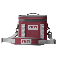 Yeti | YHOPF8 Closeout Hopper Flip 8 Cooler | Harvest Red | 2.1 Gallon | Leakproof HydroLok Zipper | DryHide Fabric | Coldcell Insulation | Dungarees