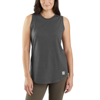 Carhartt  105414 Women's Force Relaxed Fit Tank - Carbon Heather Small Regular