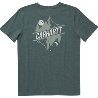 Carhartt  CA6261 Short Sleeve Wilderness T-Shirt - Boys - Silver Pine Heather 2 Toddler