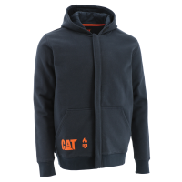 CAT Mens 1910142 Flame Resistant Lightweight Full Zip Hoodie - Navy 3X-Large Regular