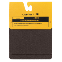 Carhartt Men's 104152 Iron On Repair Patch - Dark Brown One Size Fits All