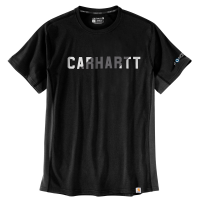 Carhartt Mens 105203 Force Relaxed Fit Midweight Short Sleeve Graphic T-Shirt - Black Small Regular