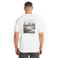 Timberland PRO Men's A55R5 Base Plate Lightweight Corner Office Graphic T-Shirt - White Small Regular