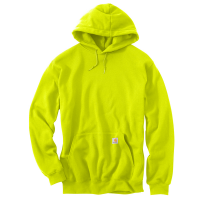 Carhartt Mens K121 Factory 2nd Midweight Hooded Sweatshirt - Bright Lime Medium Regular