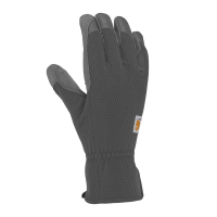 Carhartt  GD0795W Women's High Dexterity Padded Palm Touch Sensitive Long Cuff Glove - Steel Grey Medium