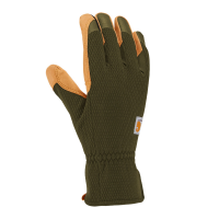 Carhartt  GD0795W Women's High Dexterity Padded Palm Touch Sensitive Long Cuff Glove - Basil/Barley Large