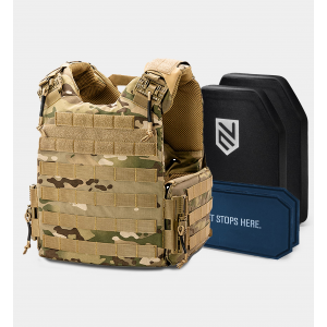 Quadrelease Ultra 2.0 Plate Carrier Level 3+ 11x14" Armor Plates 6x13" Side Panels