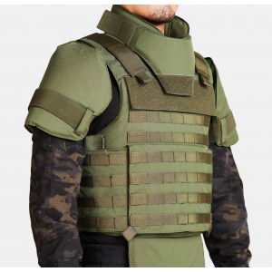 M.S.O.V. Bulletproof Vest Level IIIA Anti-Stab Black L