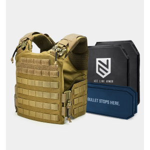 Quadrelease Plate Carrier Soft Armor Level 3A with Side Panels
