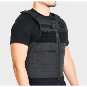 Patrol Laser-cut Vest Anti-Stab S Black