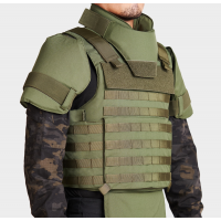 M.S.O.V. Bulletproof Vest Level IIIA Flexcore Black M