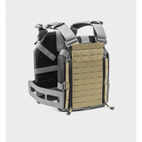 SKELETAC Back MOLLE Panel Black