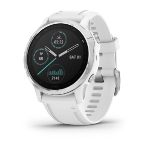 Garmin fnix(R) 6S Multisport GPS Watch - White With White Band