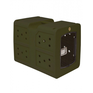 Dakota 283 G3 X-Large Framed Kennel - Olive - With Dakota Guard(TM) - Made In The USA - 40 Ventilation Holes - Easy Clean & Drain