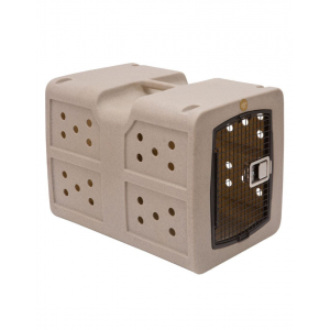 Dakota 283 G3 Large Framed Kennel - Sandstone - No Antimicrobial Protection - Made In The USA - 40 Ventilation Holes - Easy Clean & Drain