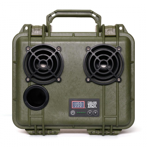 DemerBox USO Pesaro Green DB2 Speaker - Pesaro Green - Waterproof Bluetooth Speaker - Incredibly Loud & Clear - 40+ Hours of Battery - Made In The USA