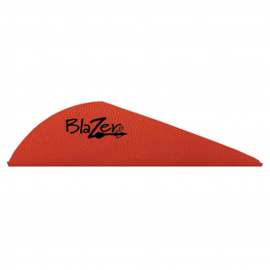 Bohning Blazer Vanes - 100 Pack Red & Black