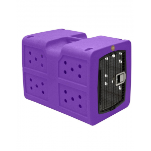 Dakota 283 G3 X-Large Framed Kennel - Purple - No Antimicrobial Protection - Made In The USA - 40 Ventilation Holes - Easy Clean & Drain