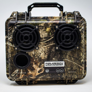 DemerBox MossyOak Country DNA Pattern DB2 - Waterproof Bluetooth Speaker - Incredibly Loud & Clear - 40+ Hours of Battery - Made In The USA