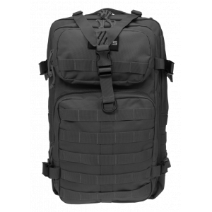 G Outdoors Gps Bags Gpst1712bpb Tactical Bugout Bag With 15" Laptop Sleeve & Retention System For 2 Pistols & Magazines - Black