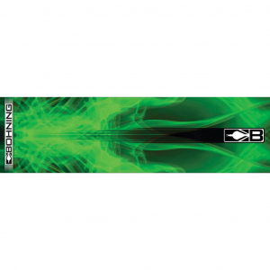 Bohning Arrow Wraps - Standard Green X-Ray