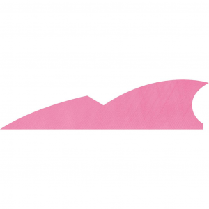 Gateway Batwing Feathers - 2 in. 50 pack Flo Pink