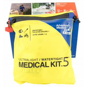 Adventure Medical Kits Ultralight / Watertight #5 Medical Kit First Aid Watertight Yellow Nylon
